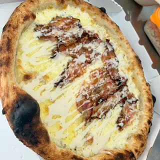 Pizza gricia 