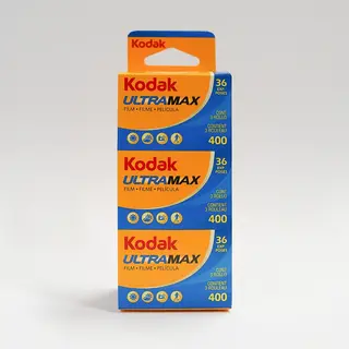 Kodak Ultramax 400 36 Pose Tripack