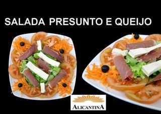 Salada de Presunto e Queijo Fresco