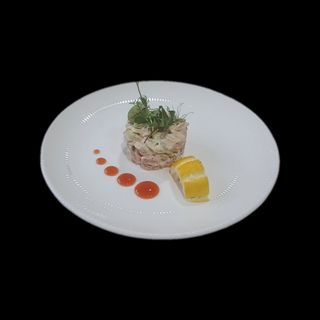 Тартар със скариди и авокадо