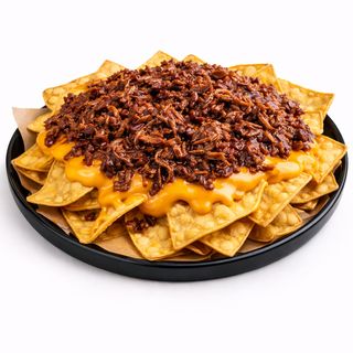 Nachos Cheddar&PulledPork