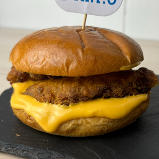 Hamburguesa de Pollo Rebozado