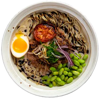 Black Pepper Paitan Ramen