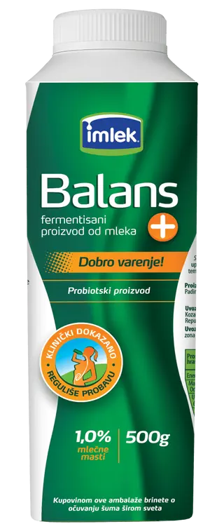 Jogurt fermentisani Balans + 1% 500g
