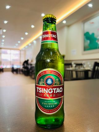 Cerveja chinesa TSINGTAO  
