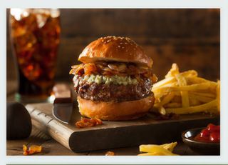 Hamburguesa Almería postureo