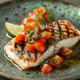 Grilled King Fish