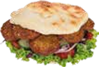 Panino con falafel