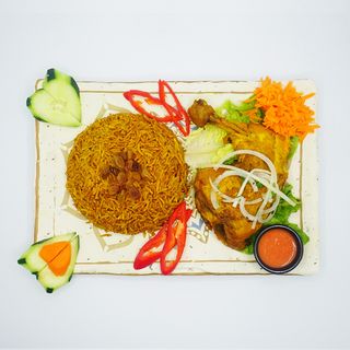 Plat Kabsa Poulet