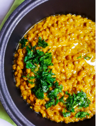 Lenticchie di ceci al curry