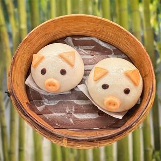 pane maialino gusto crema 2pz/小猪包 奶黄味