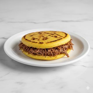 Arepa de carne