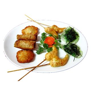 14 Entrantes Mixto Asiático Para 2 Pers