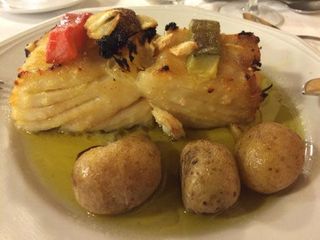 1/2 Bacalhau Lagareiro
