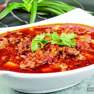 Manzo con tofu morbido