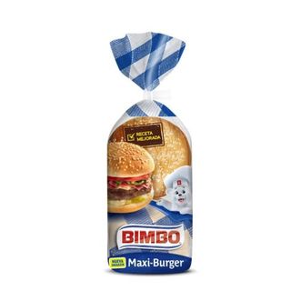 Bimbo Maxi Burguer Bread X4