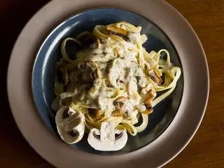 Tagliatelles Poulet Champignons