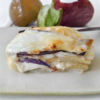 Melanzane alla parmigiana bianca