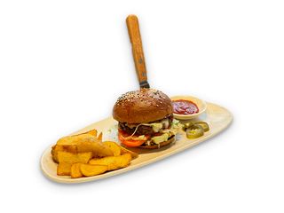 Чизбургер говяжий (450г)