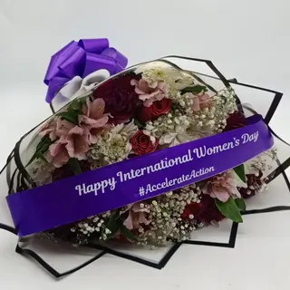 International Women's Day Themed 'Bold & Beautiful' Bouqet