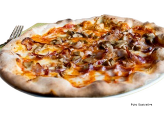 prosciutto e funghi