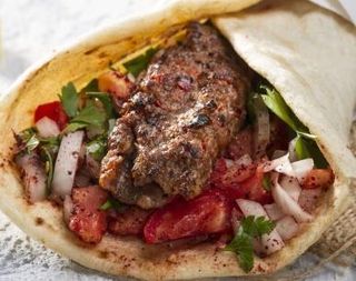 Piadina seekh kebab menù