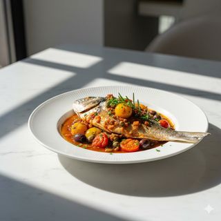 Orata alla cacciatora