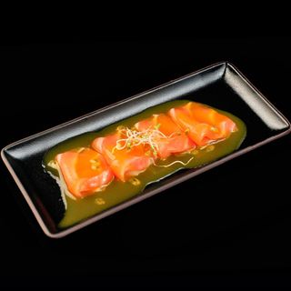 Carpaccio salmón