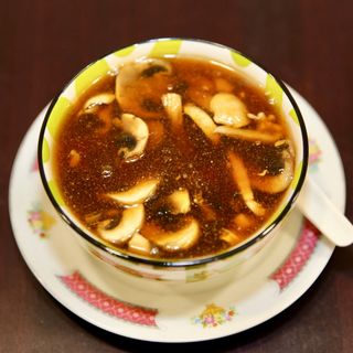 S1 - Sopa de pollo con champiñón