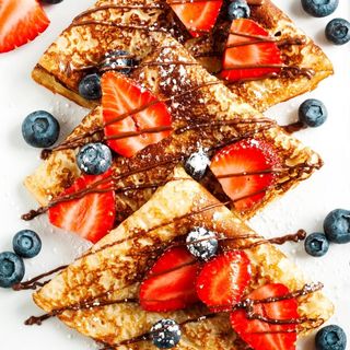 Creps con nutella y banana