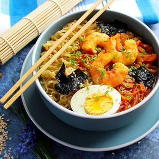 Рамен с морепродуктами