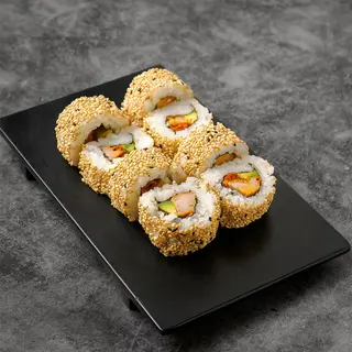 666.Langostino aguacate sesamo