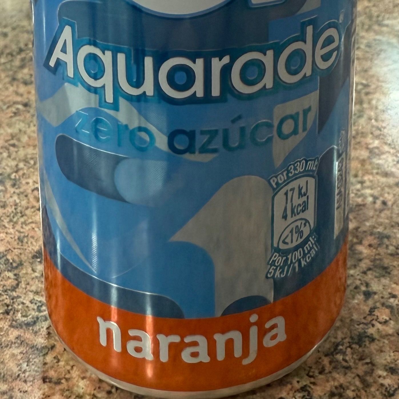 Aquarade Zero azúcar Naranja