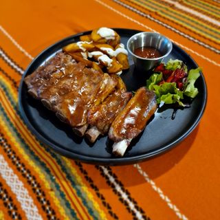 Свински медени ребърца 400гр