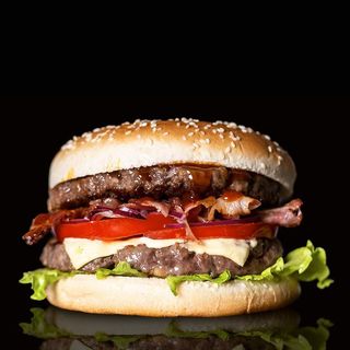 Double Bacon Burger