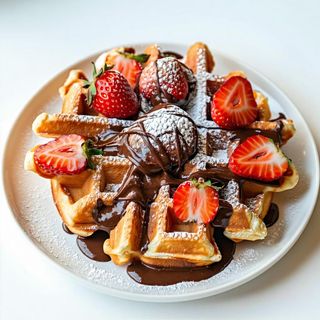 Waffle nutella