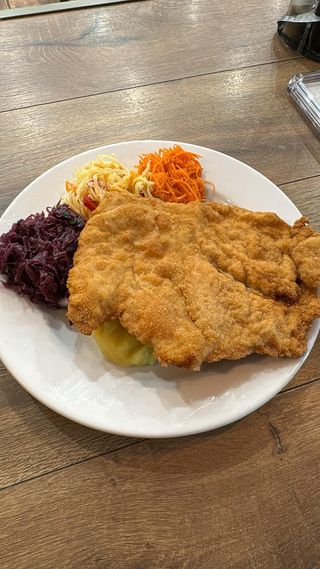 Kotlet drobiowy zestaw