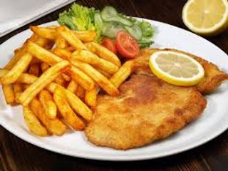 Plat Escalope Pané