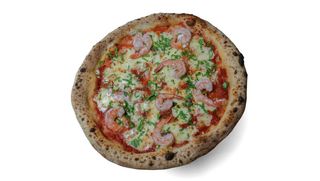 Pizza Gamberi al Rosso
