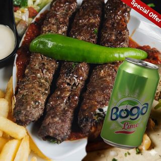 Kebab khechkhach + Boga