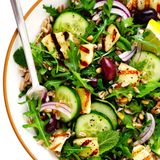 Halloumi Cheese Salad