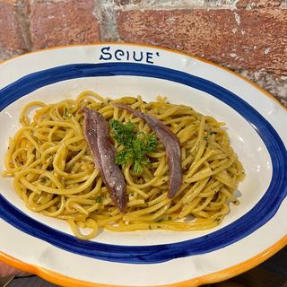 Spaghetti alla chitarra alla poveriello