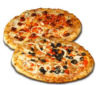 Menú pizzas mediana 2 uds.