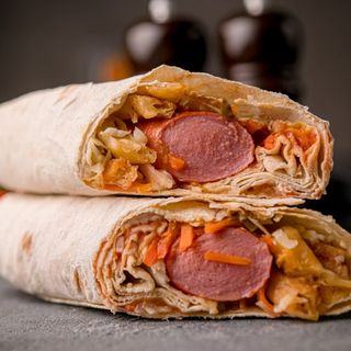 Kiełbaska w lawashe