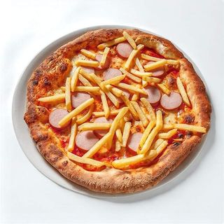 Wurstel e patate fritte