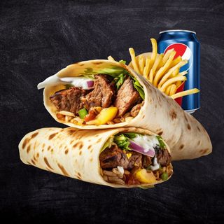 Menú Durum De Ternera