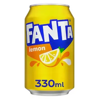Fanta Limón lata 330ml.