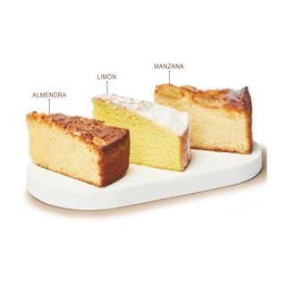 Bizcochos De Almendra, Manzana, Limón, Naranja, Chocolate y Zanahoria.