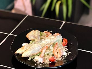 Салат Цезар з креветкою (210g)