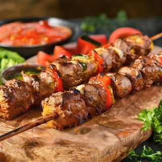 Lula kebab z ziemniakiem pieczonym